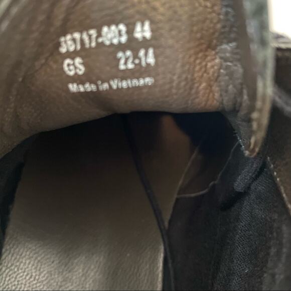 Camper Mens Bowie Black Leather Lace Up Boots size 44 size 11 - Picture 9 of 12